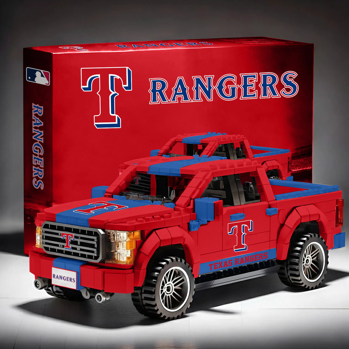 TEX X MLB Pickup Truck Building Block Set