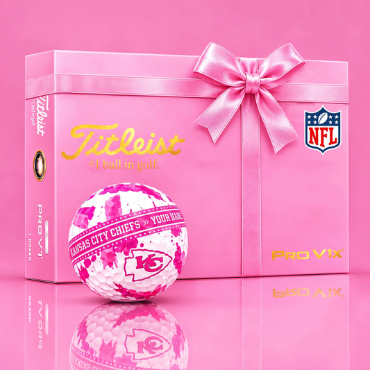 TITLEIST X SIGNATURE NFL KCC BESPOKE GOLF BALL FOR TOURNAMENT LIMITED EDITION