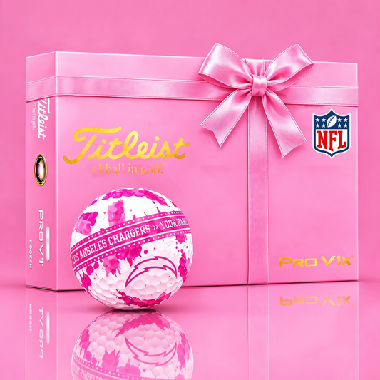 TITLEIST X SIGNATURE NFL LAC BESPOKE GOLF BALL FOR TOURNAMENT LIMITED EDITION