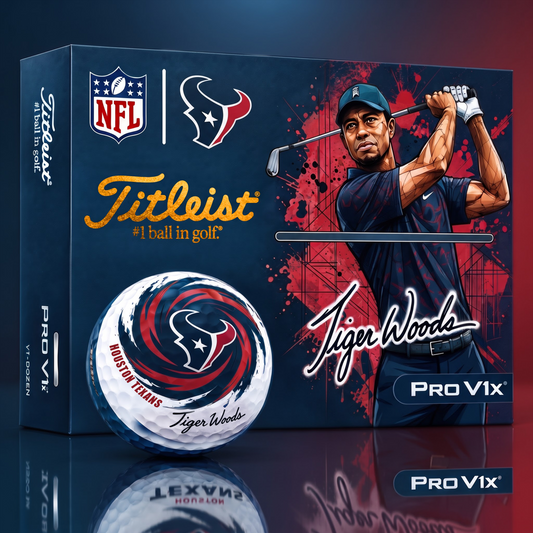 TITLEIST  x Signature NFL HT BESPOKE 94th Anniversary Edition V3 Golf Balls – Tiger Woods Signature Edition