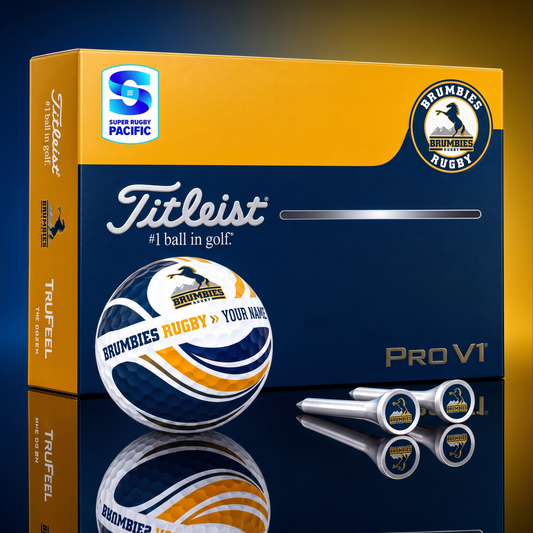 TITLIEST X PREMIUM BRUM  PERSONALIZED GOLF BALL FOR TOURNAMENT LIMITED EDITION NDT VHM 061026