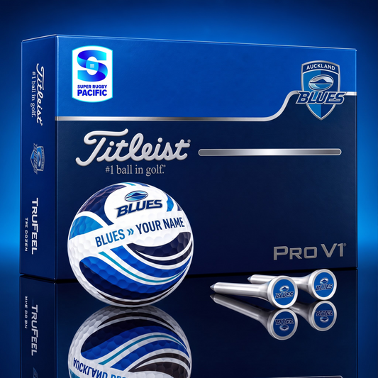 TITLIEST X PREMIUM BLU PERSONALIZED GOLF BALL FOR TOURNAMENT LIMITED EDITION NDT VHM 061026
