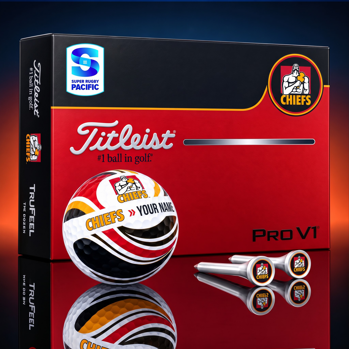 TITLIEST X PREMIUM  CHI PERSONALIZED GOLF BALL FOR TOURNAMENT LIMITED EDITION NDT VHM 061026