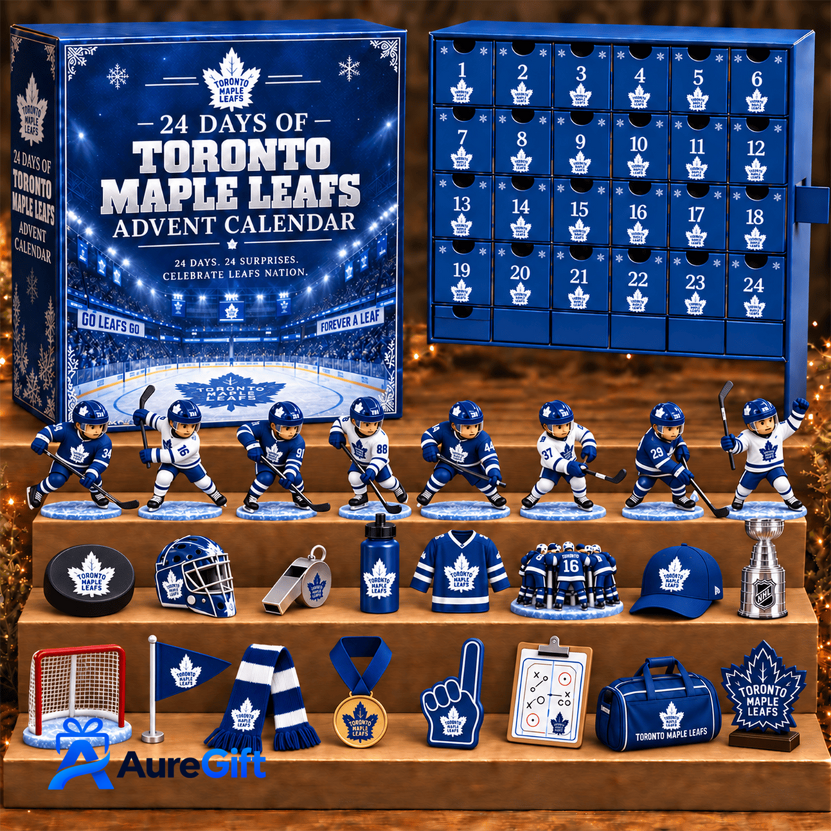 TML  x NHL Premium Personalized 24 Days Of Hockey Advent
