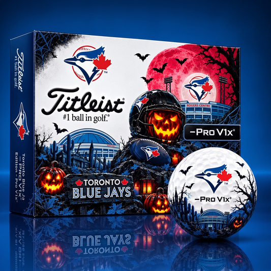 TOR X MLB Spooky Halloween Golf Balls - Titleist Pro V1 Set