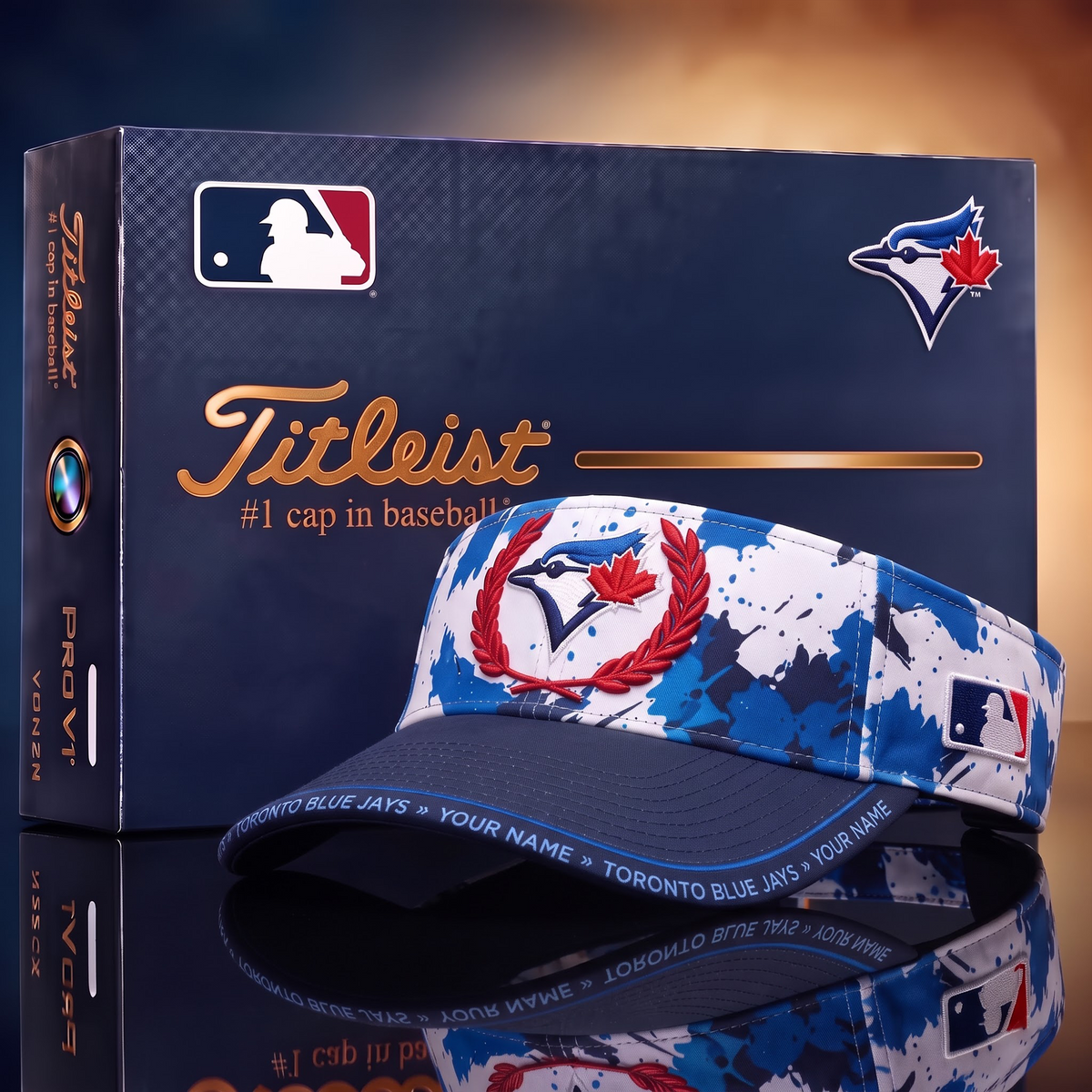 TOR X Premium Titleist Visor Hat with Premium Gift Box