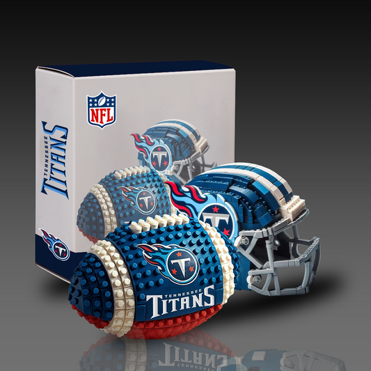 TT x NFL Team Ball & Helmets Building Block Football Set DDT CTND