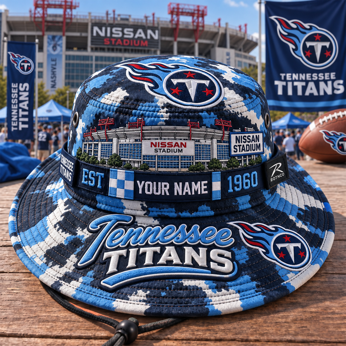 TT x PREMIUM NFL CAMO BOONIE HAT