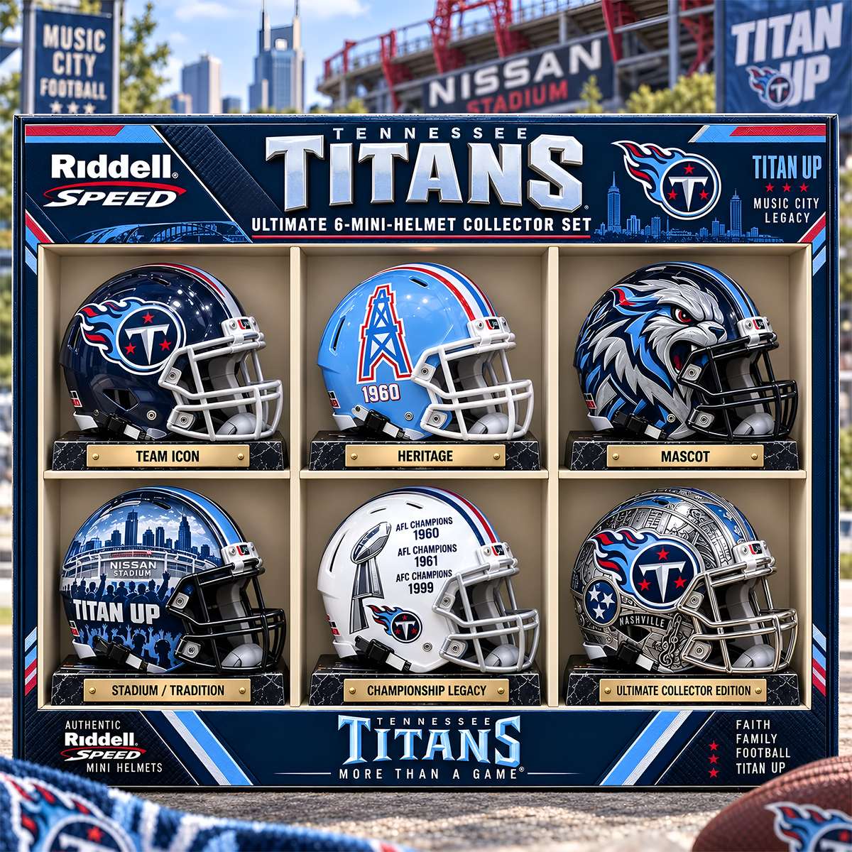 TT x Premium NFL Mini Helmet Collection
