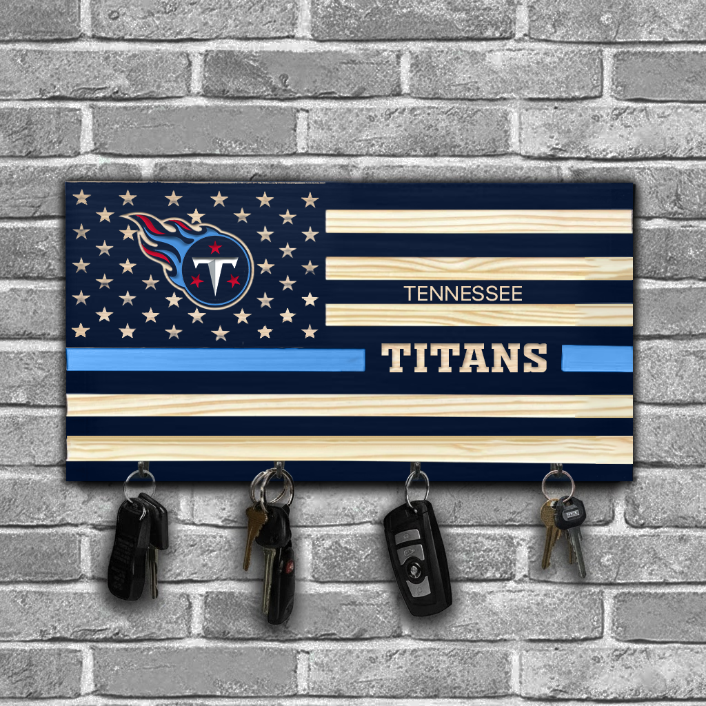 NFL x TEN American Football Team Wooden Key Holder HLP HLPHUONG