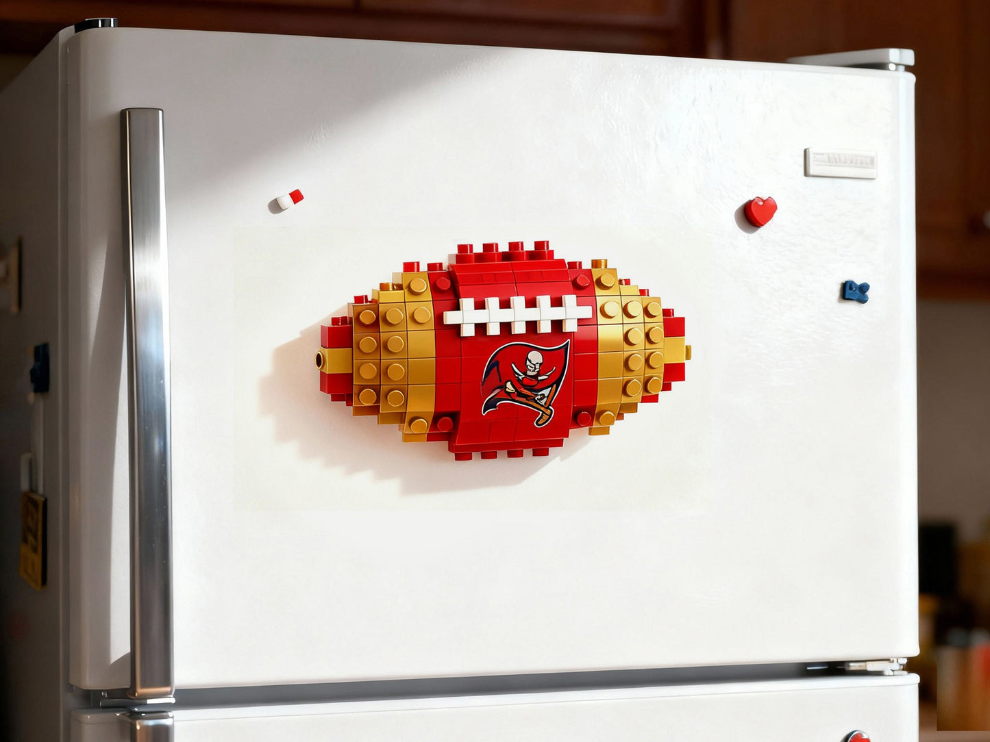NFL Teams Fridge Magnet Building Block Set DDT CTND