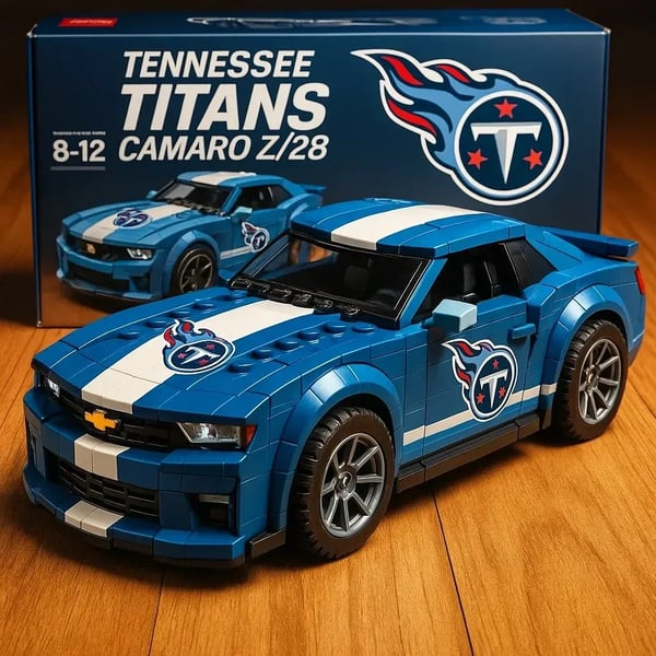 NFL Team Pickup Camaro Building Blocks NAK