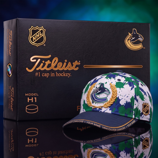 VAN X Premium NHL Titleist Baseball Cap with Gift Box