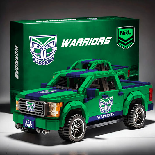 WAR  x NRL 3D Racing Truck Model Building Block Set 2411 V1 NDT NHM