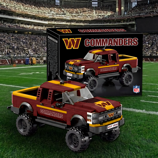 WAS X NFL Raptor pickup truck building block set 0512 NAK NHT