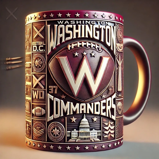WAS X NFL football team Mug Series – Limited Edition Collectible 0412 NAK NHT