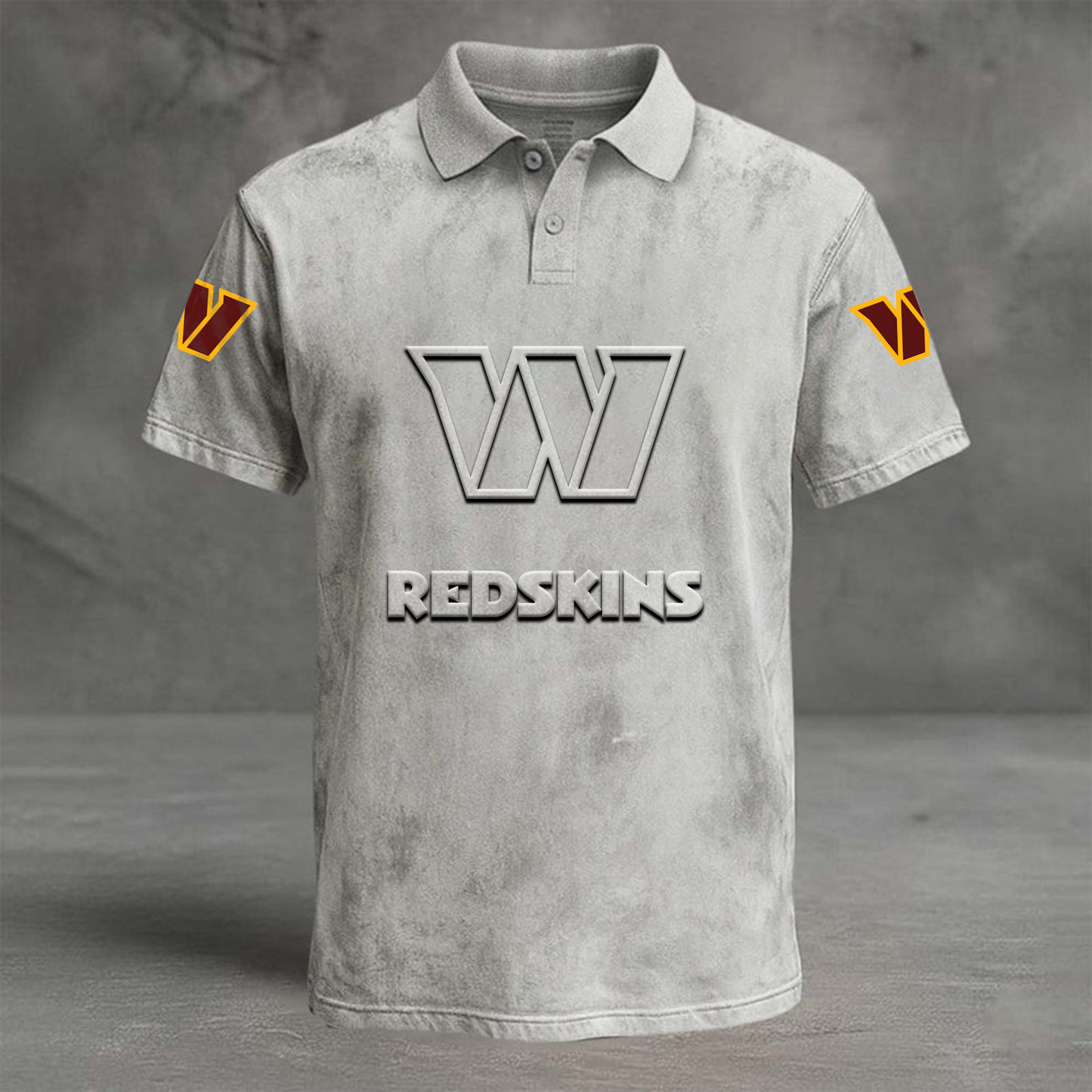 WAS x NFL Embossed Polo Shirt DATND TANTD
