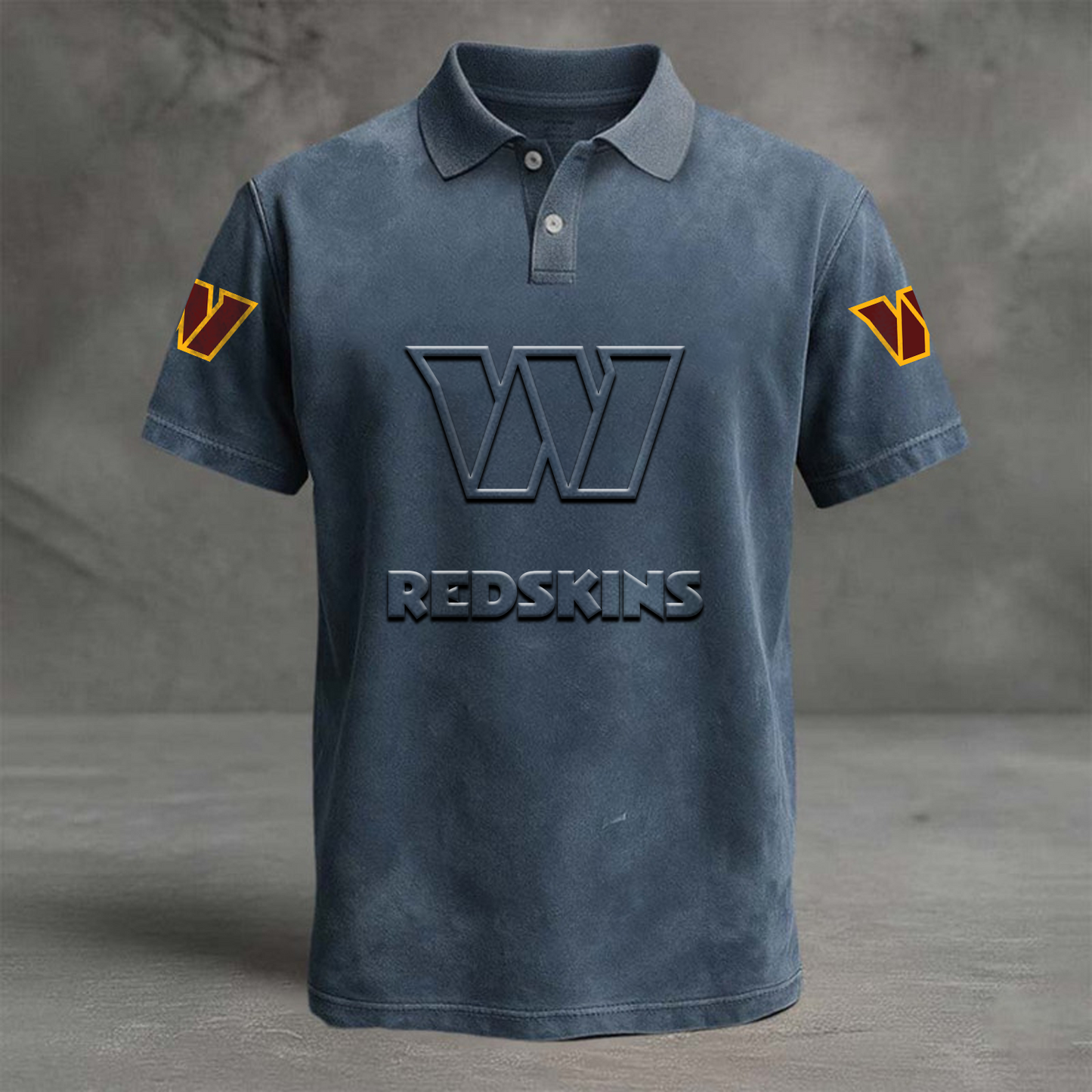 WAS x NFL Embossed Polo Shirt DATND TANTD