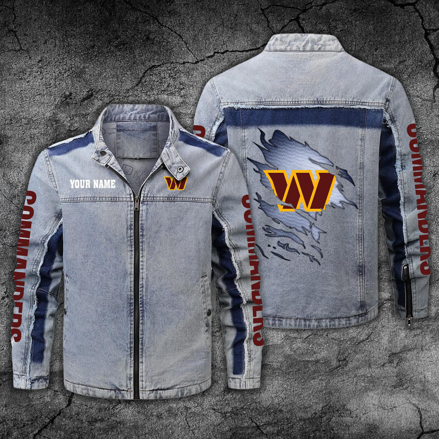 WAS x NFL Jean Jacket DATND TANTD