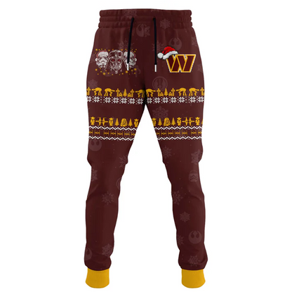 WAS x NFL Unisex Merry Christmas The Force Edition Hoodie DATND TANTD