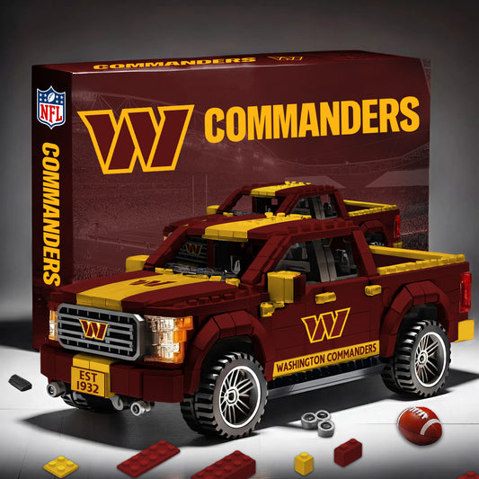 WAS NFL 3D Racing Truck Model Building Block Set 2411 V1 NAK NHM