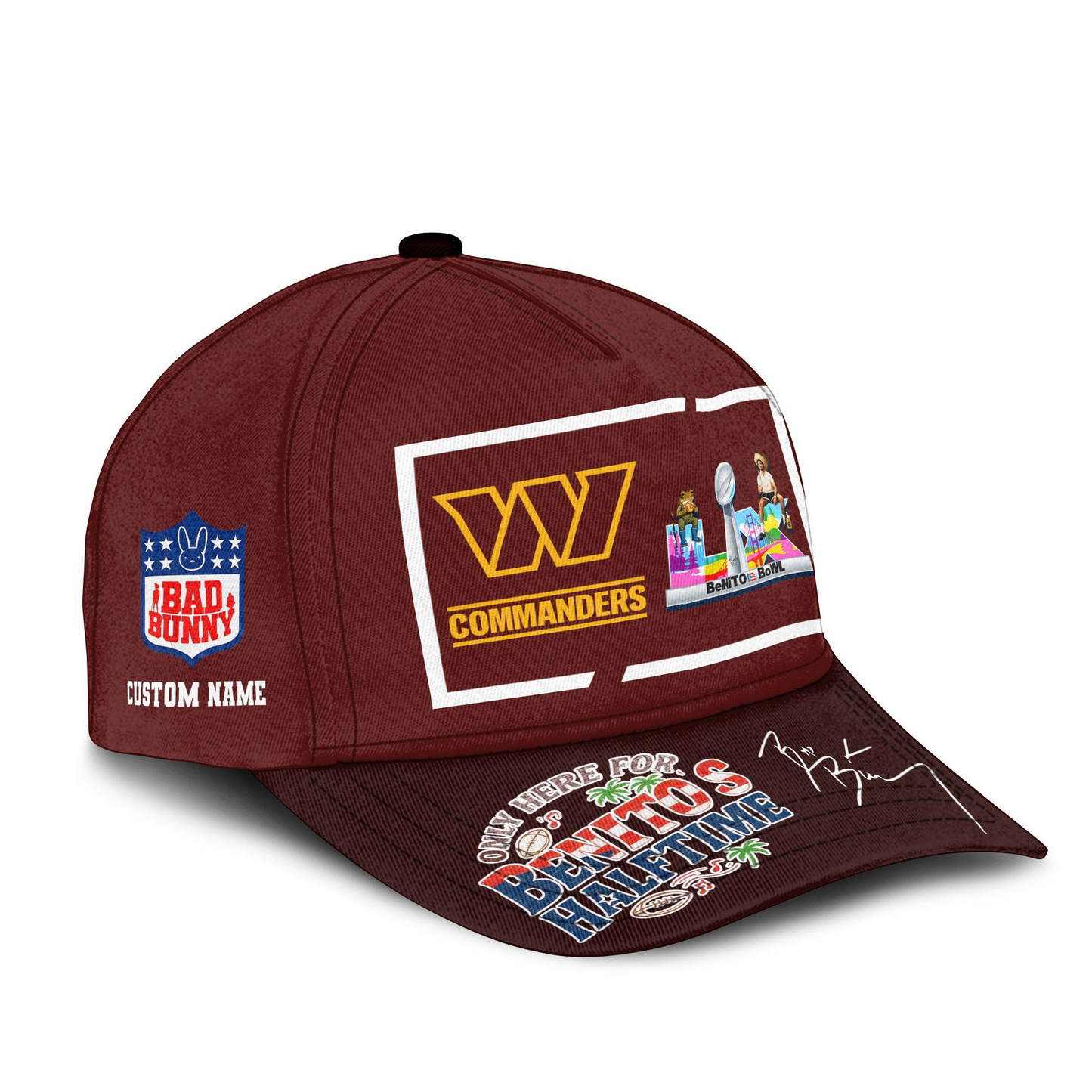 WC Premium NFL Only Here For Benitos Halftime Cap DDT HLPHUONG