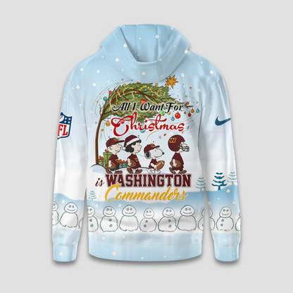 WC Premium NFL Peanuts Snow Day Hoodie DDT CTND