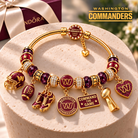 WC x Luxury NFL Gold Charm Bracelet
