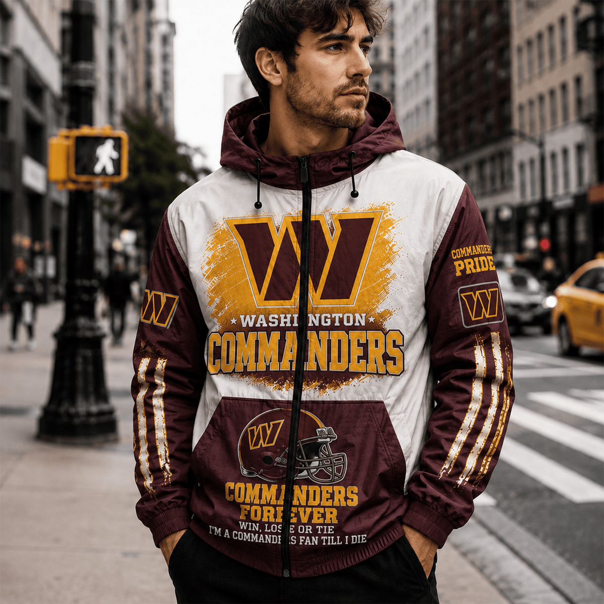WC x Premium NFL Unisex Windbreaker Jacket Gift For Fan - Limited Edition