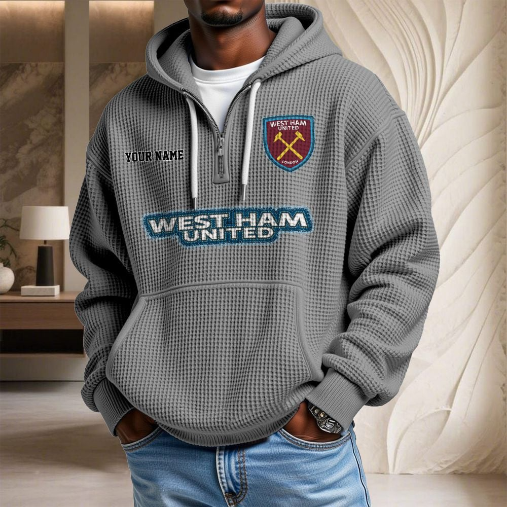 WHU x EPL Waffle Hoodie DatND DVT