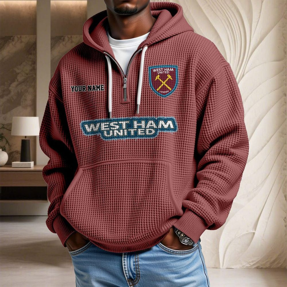 WHU x EPL Waffle Hoodie DatND DVT