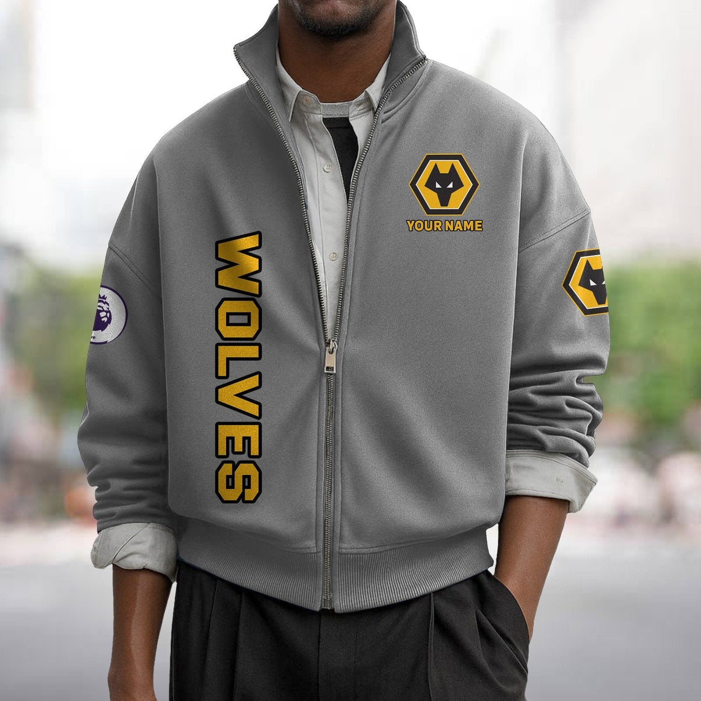 WOL x EPL Men's Zipper Sweatshirt DatND DVT
