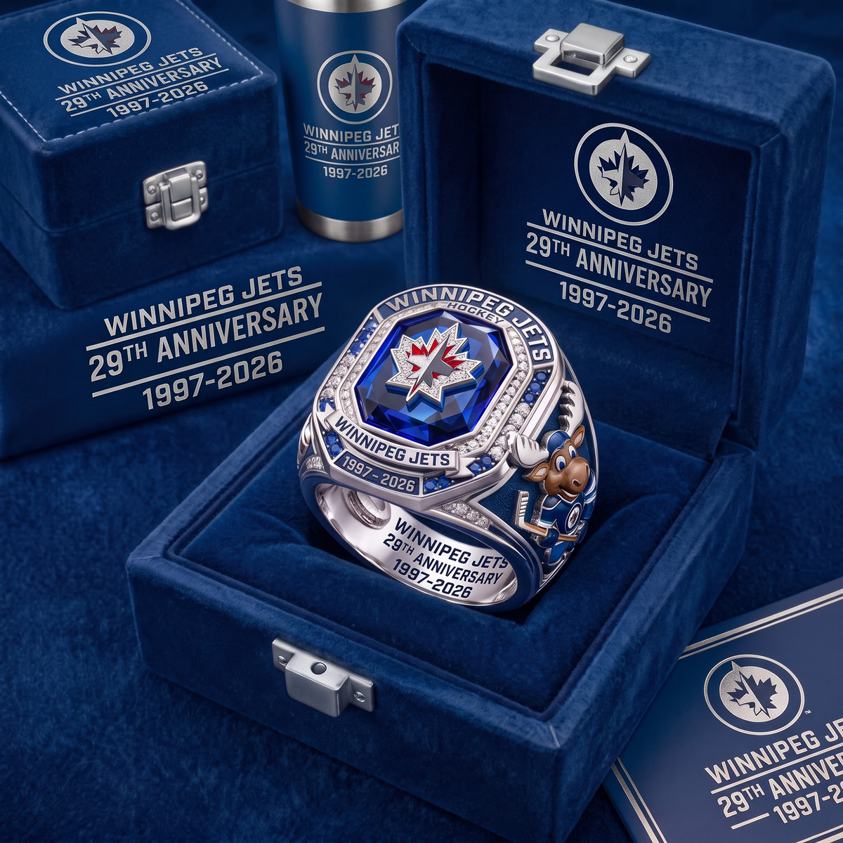 WPG X NHL Anniversary Ring Box Set