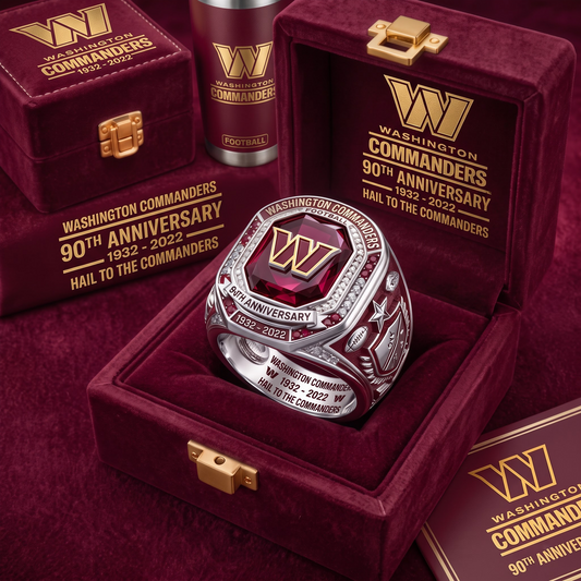 WSH X Custom NFL Team Anniversary Collector's Ring Set
