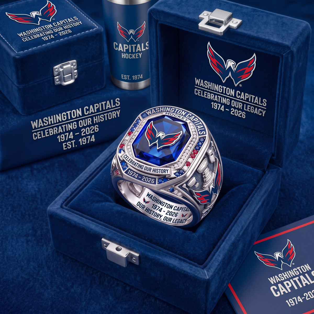 WSH X NHL Anniversary Ring Box Set