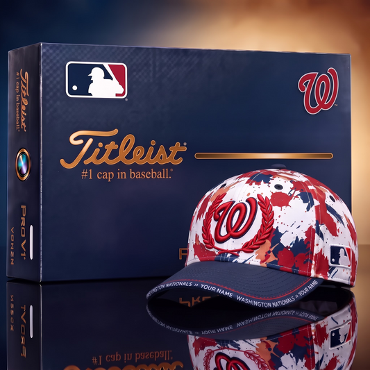 WSH  X Premium MLB Titleist Baseball Cap with Gift Box