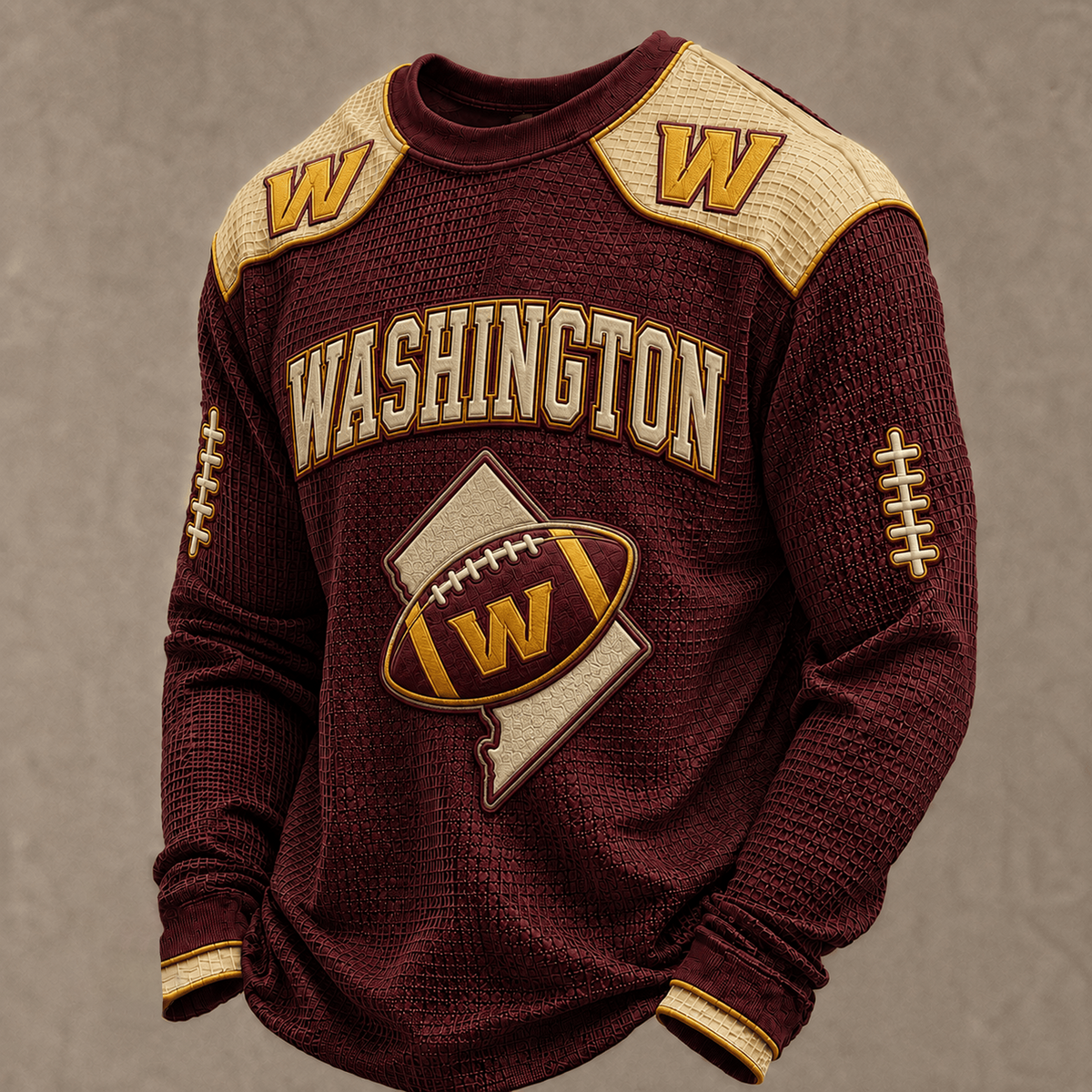 WSH X Premium NFL  Vintage Baseball Stitch Sweatshirt
