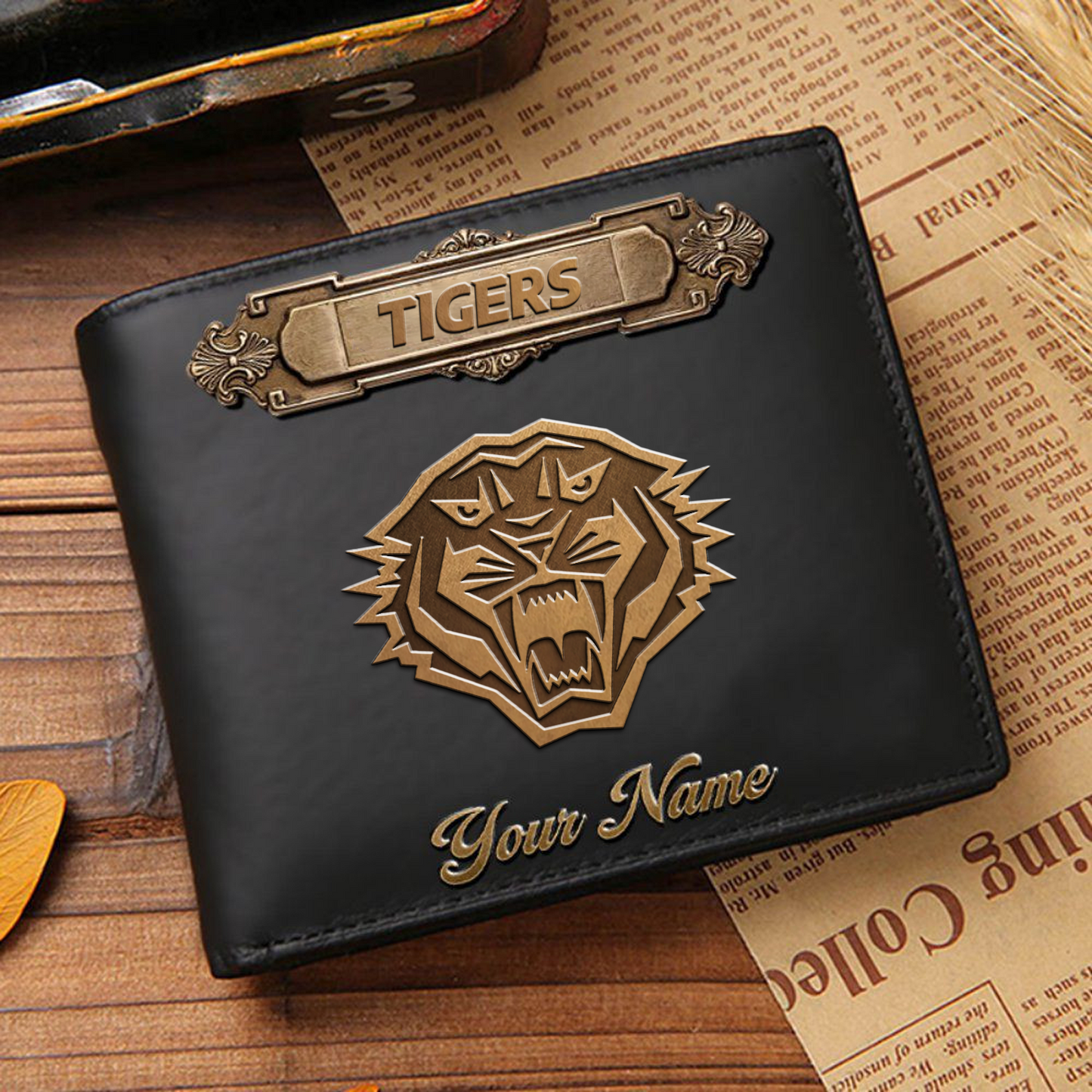 WST x NRL Premium Leather Wallet - Personalized Edition DatND DVT