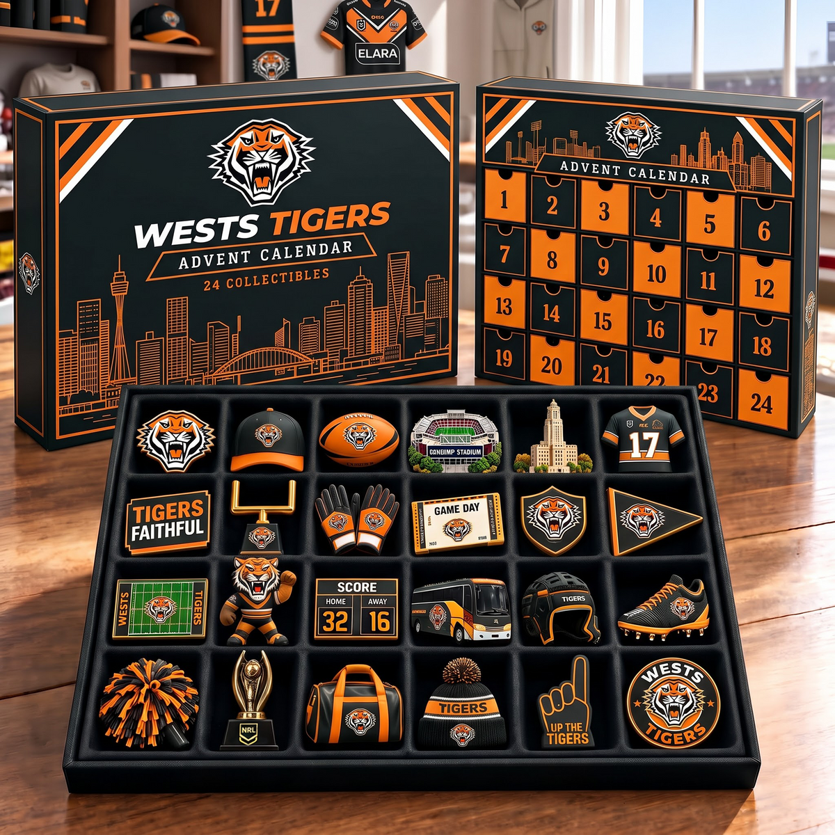 WT x Premium NRL Team Christmas Advent Calendar