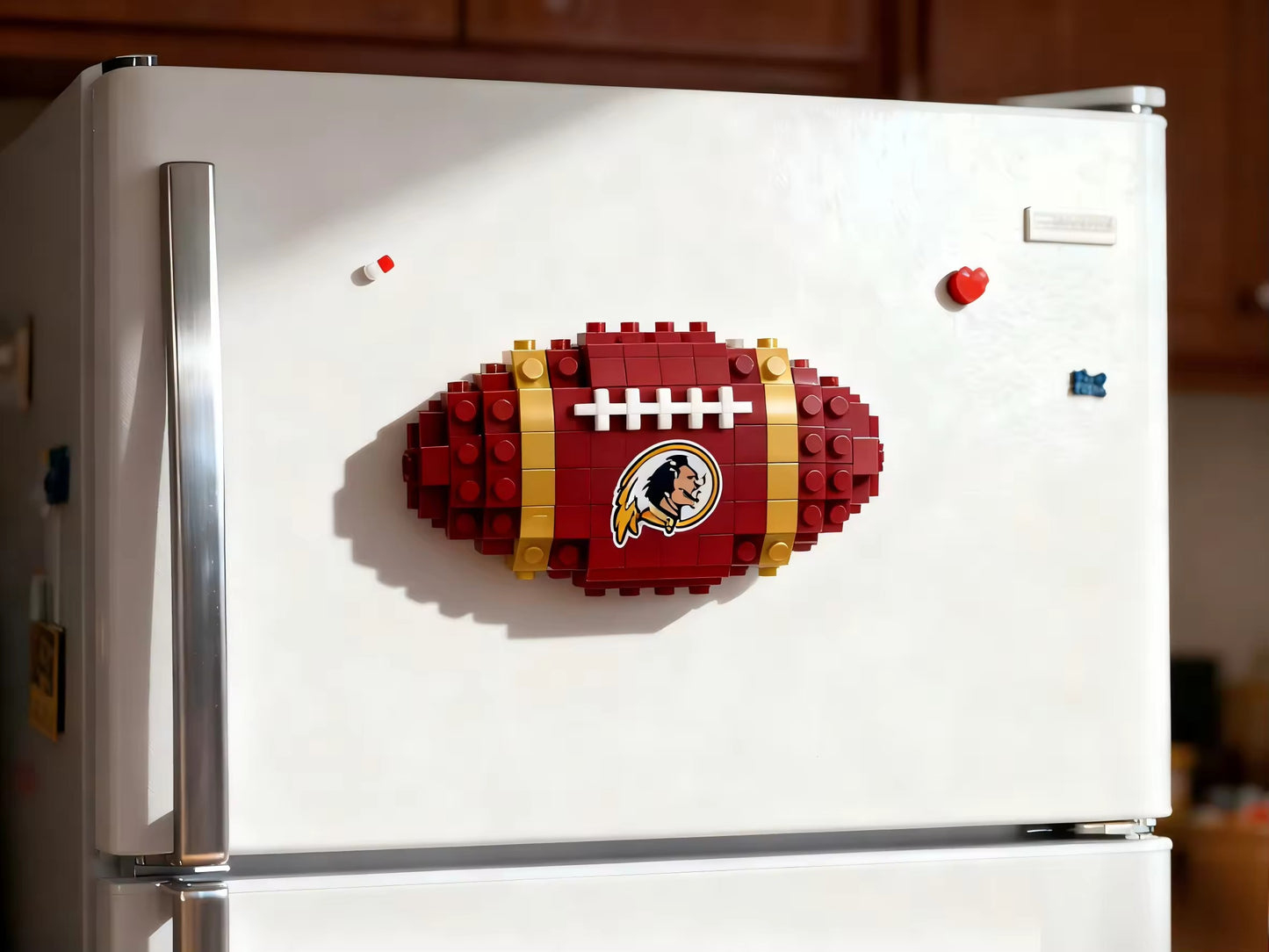 NFL Teams Fridge Magnet Building Block Set DDT CTND