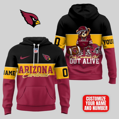 AC Premium NFL Customizable Teddy Bear Hoodie DDT HLPHUONG