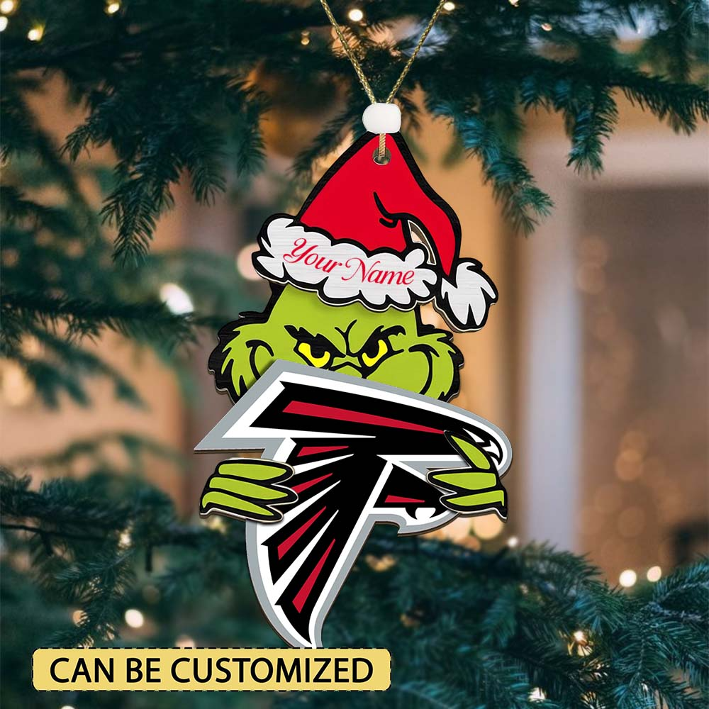 AF NFL x Grin Christmas Ornament DDT HLP
