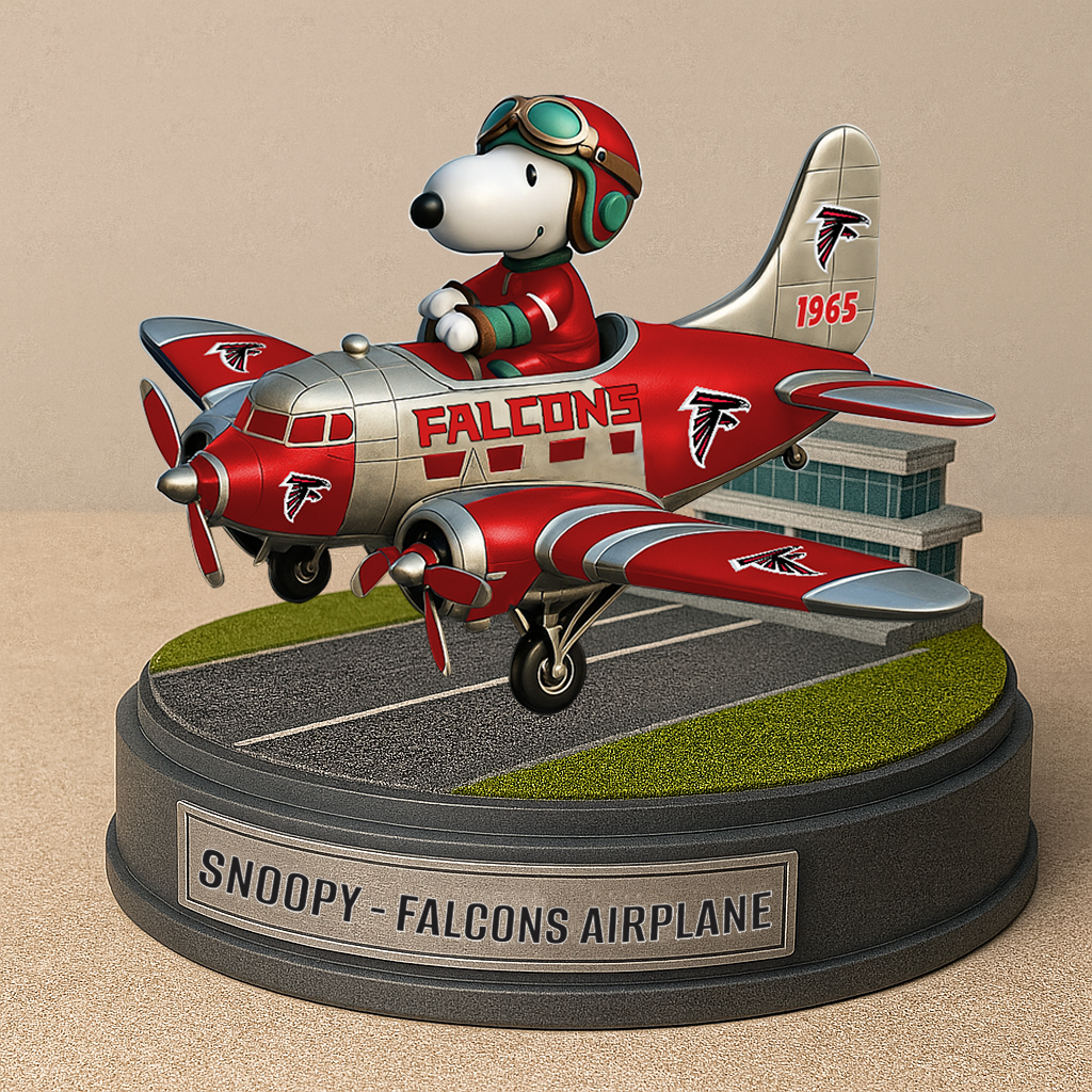 AF NFL x SNP Airplane Premium Acrylic Plaque DDT CTND