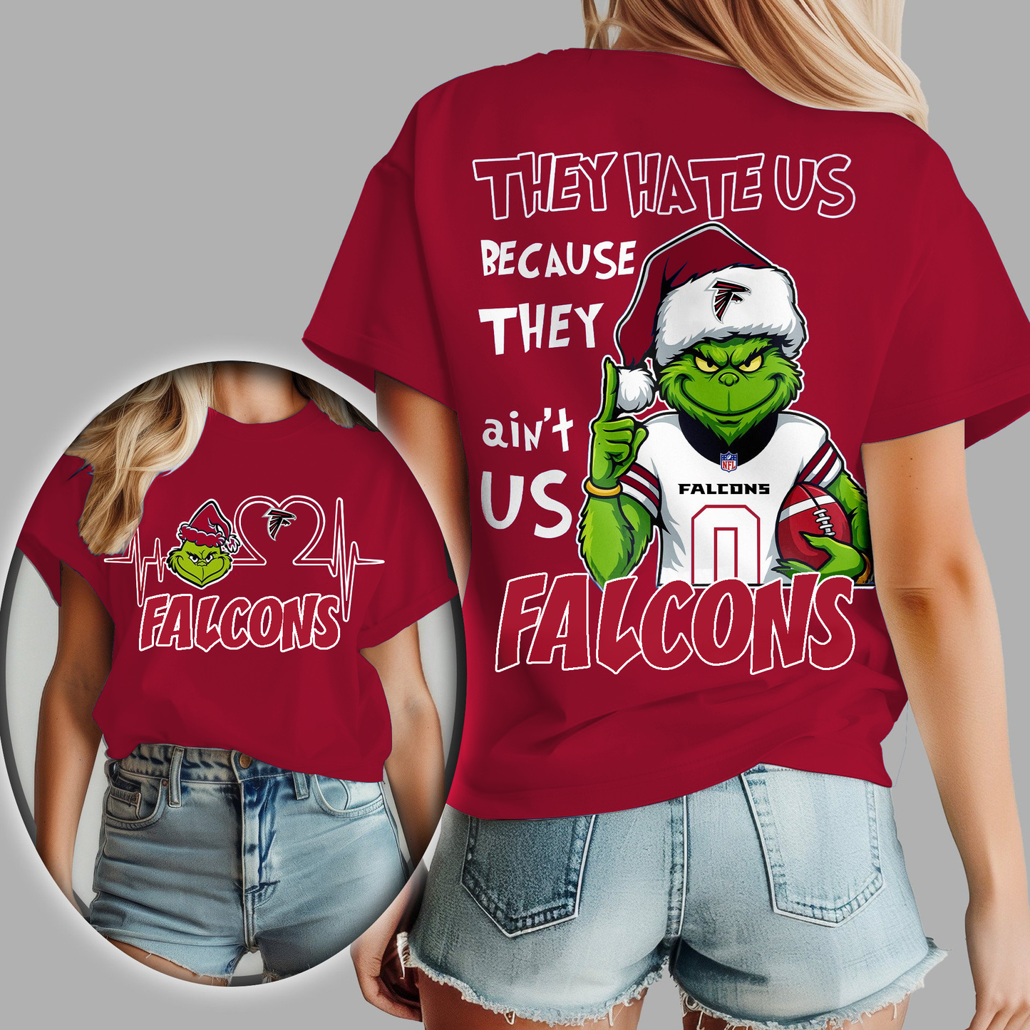 AF Premium NFL They Hate Us Woman Shirt DDT CTND