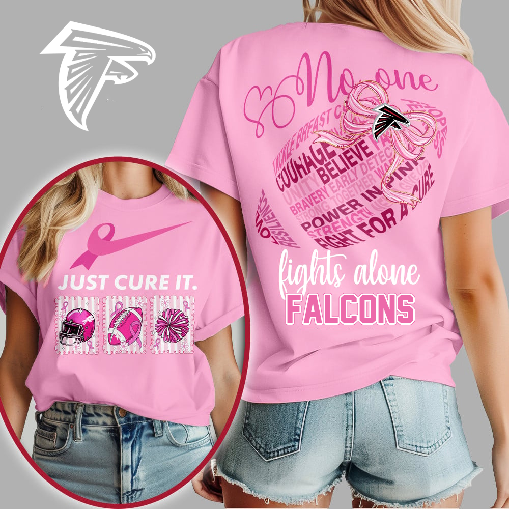 AF x Premium NFL Breast Cancer Awareness T-Shirt DDT HLP