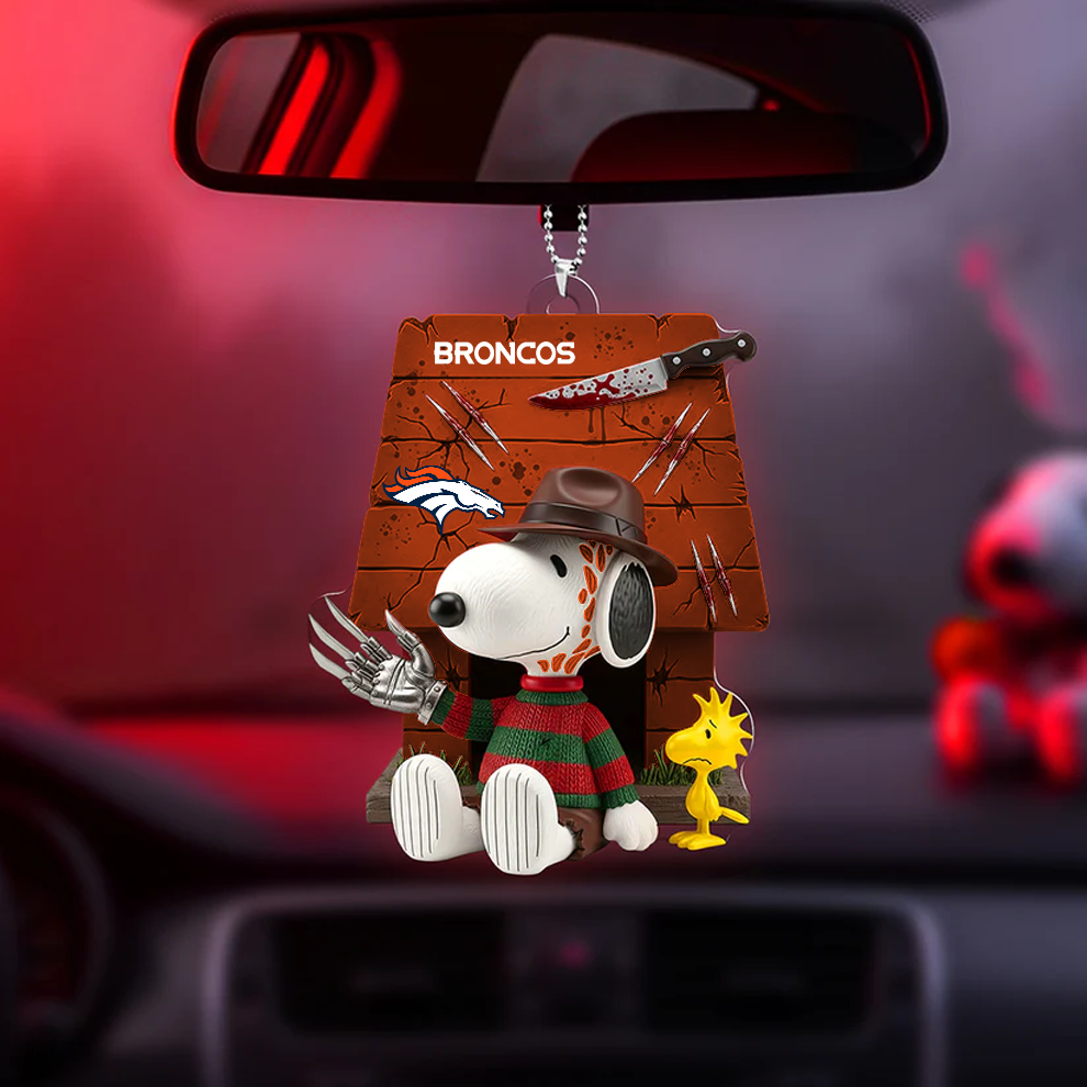 ALL I WANT FOR CHRISTMAS X NFL DEN X ORNAMENT HERE NDT TDT