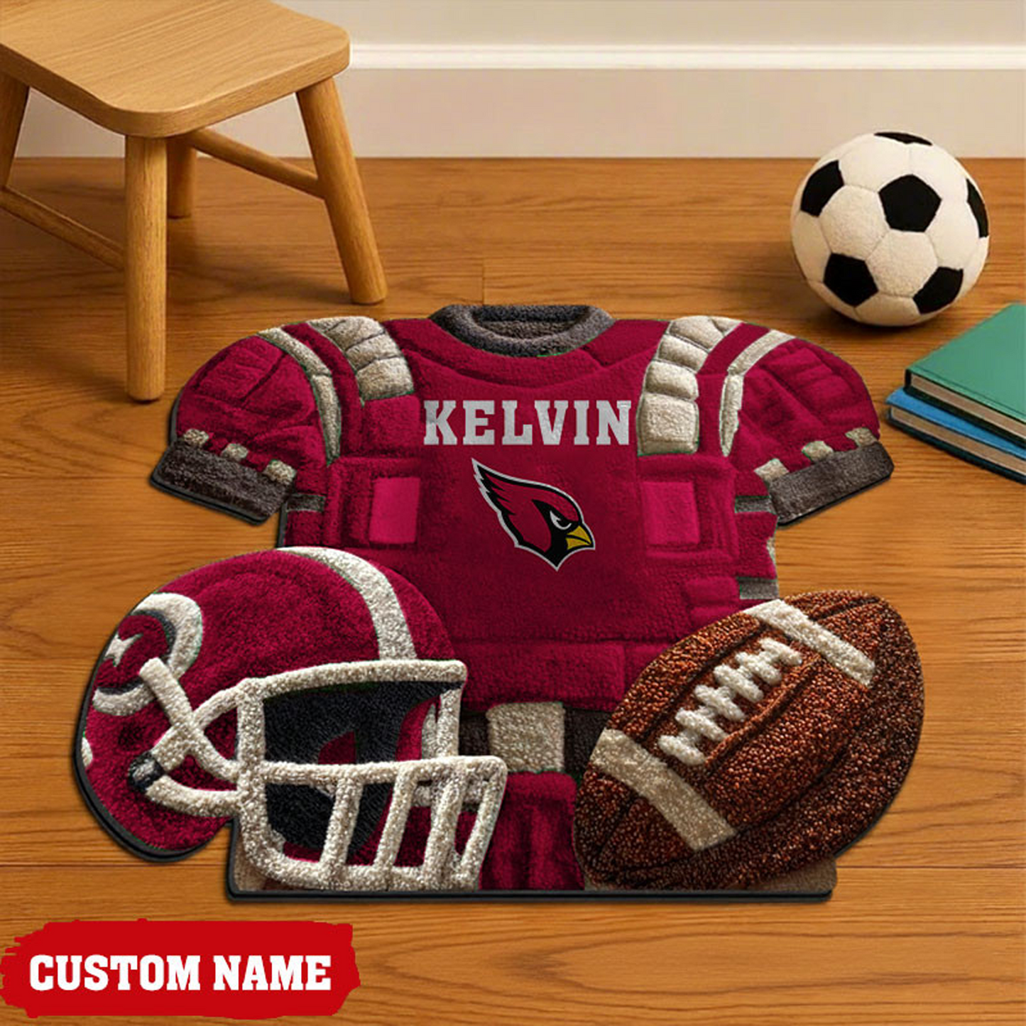 ARI X New NFL Cashmere Rug For Home Custom Gift Any Name NAK NHT