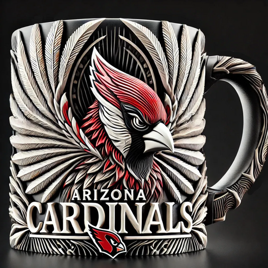 ARI X NFL  2026 Football Guardian Beast 3D Mug V2 NAK NHT