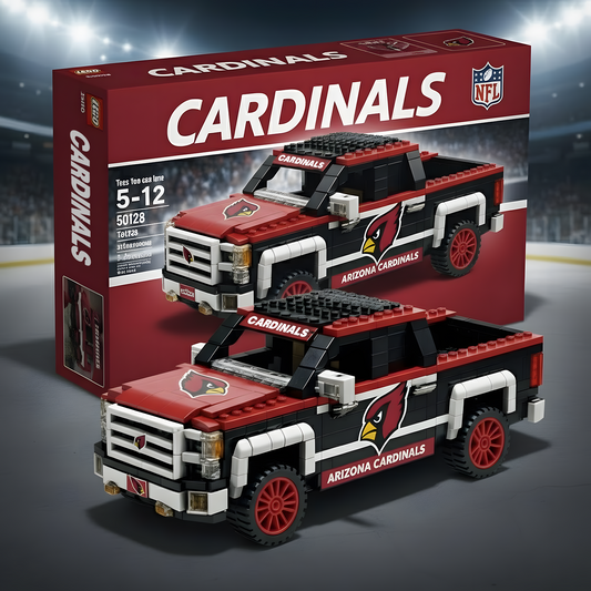 ARI x NFL 3D Racing Truck Model Building Block Set V1 NAK NHT