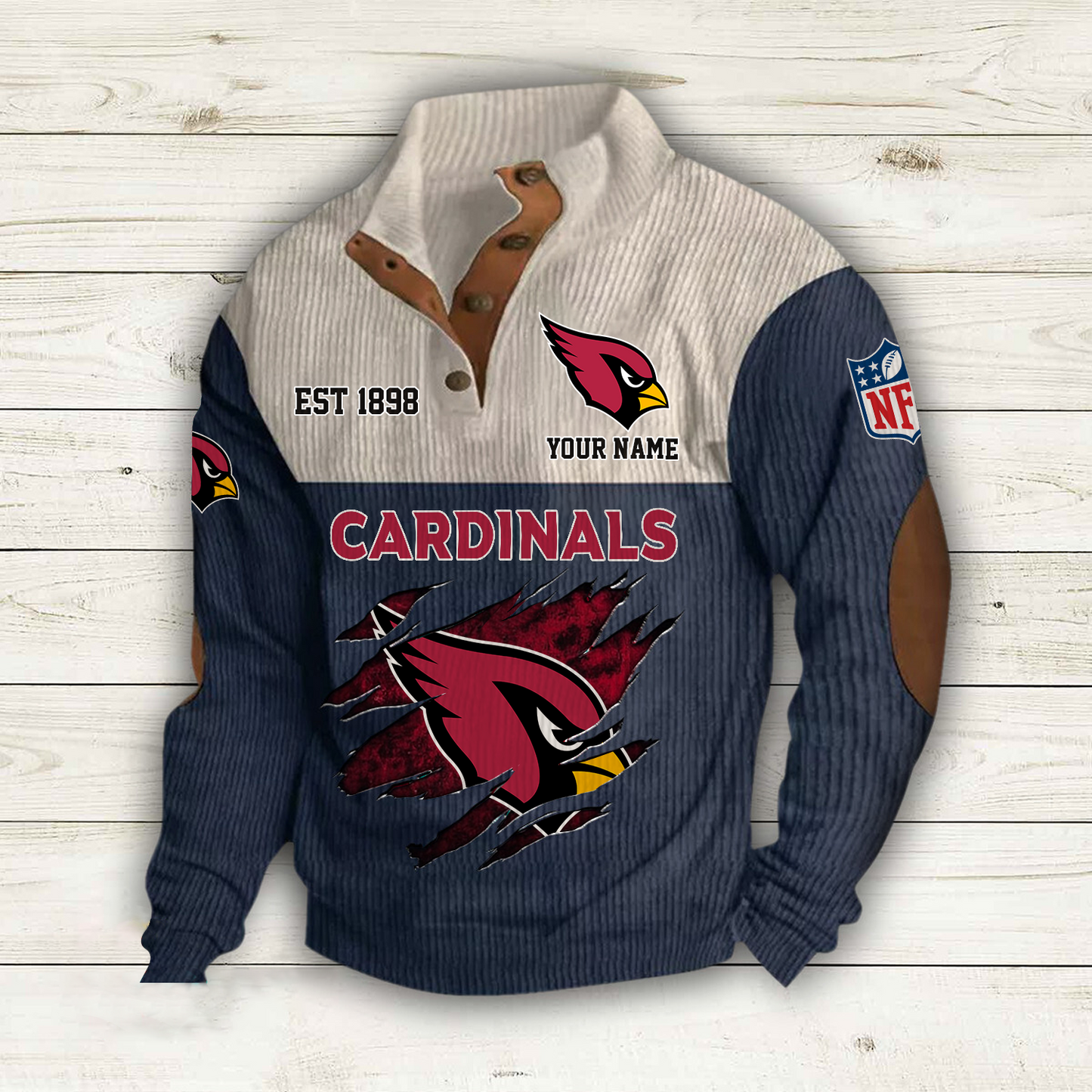 ARI x NFL Custom Name Sport Sweatshirt DatND DVT